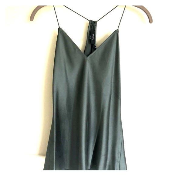Theory Tops - NWT Theory Draped Back Silk Slip Camisole Top